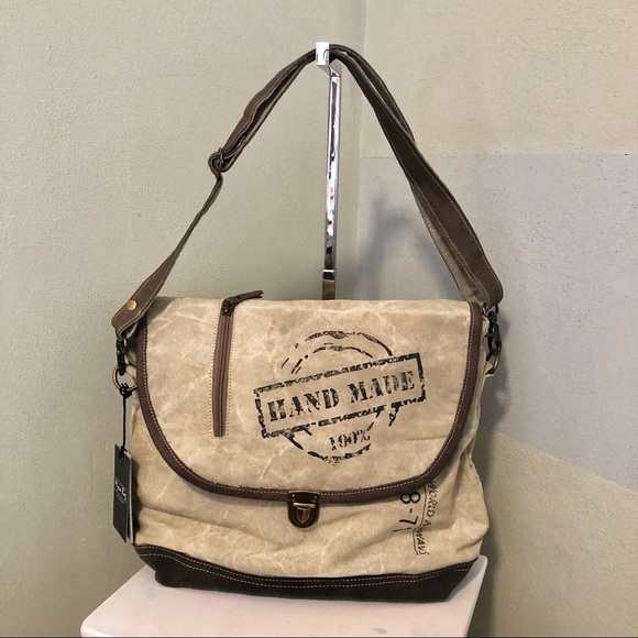 Handbags - Myra bag Hand Made Messenger Bag S-0961